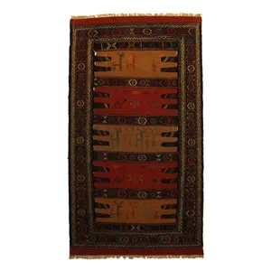 گلیم دستبافت سرزمین فرش کد TKG128