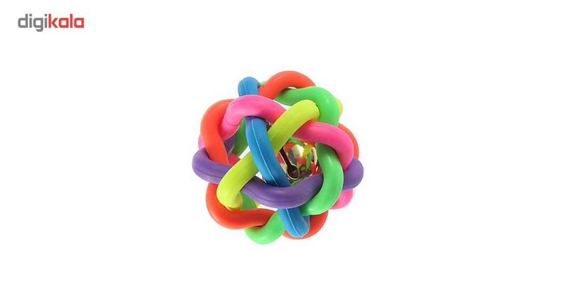 اسباب بازی سگ توپ پیچ در پیچ مدل Juguetes Perro Ball-S قطر 5.5 سانتی متری