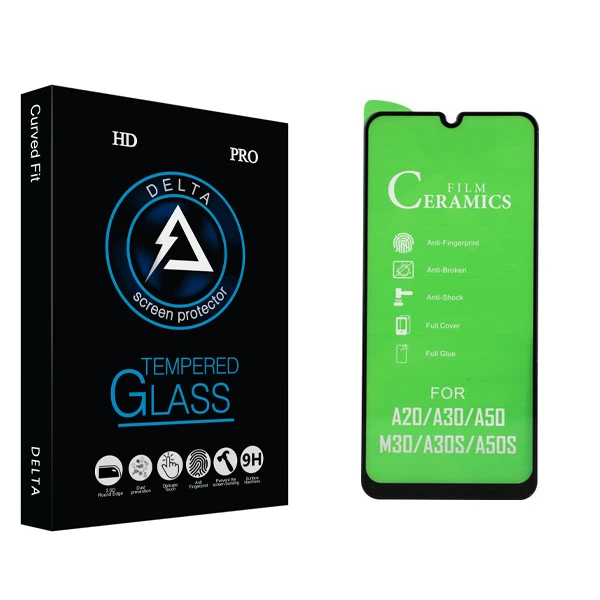 محافظ صفحه نمایش دلتا مدل Fit مناسب برای گوشی موبایل سامسونگ Galaxy A30s