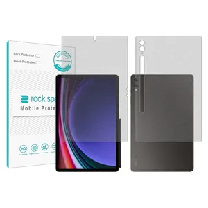 Rockspace model HyMTT screen protector suitable for Samsung Galaxy Tab S9 Plus tablet along with tablet back protector