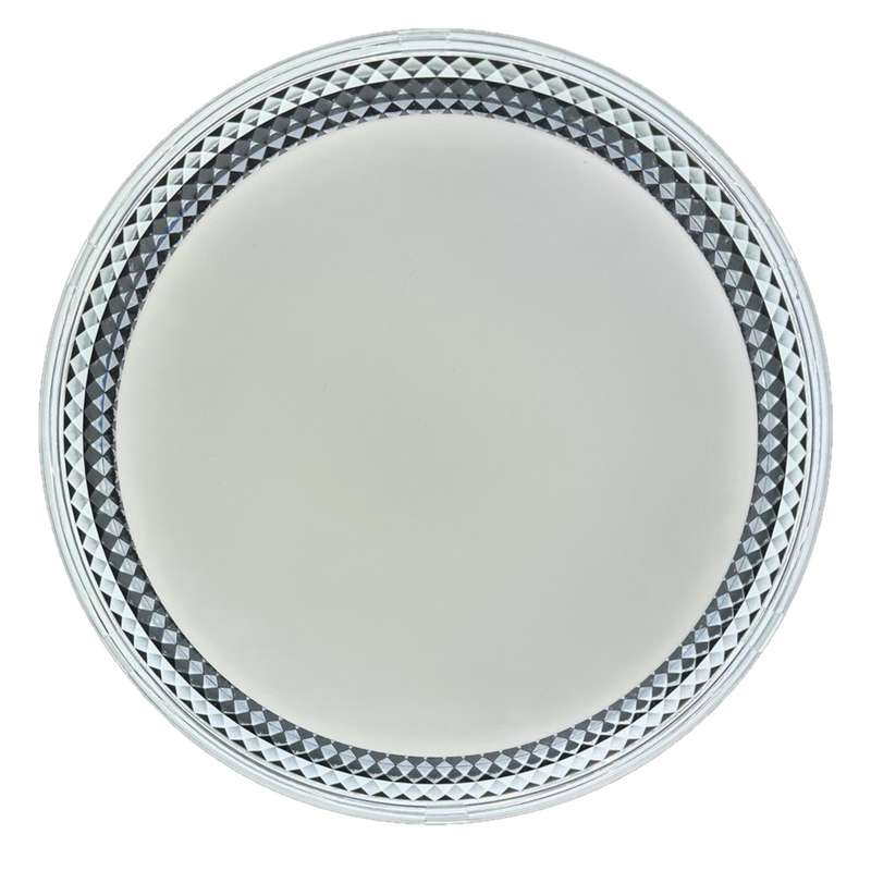 چراغ سقفی 36 وات مودی مدل گرد طرح آیینه‌کاری‌ شده کد IR-MD6136R-R