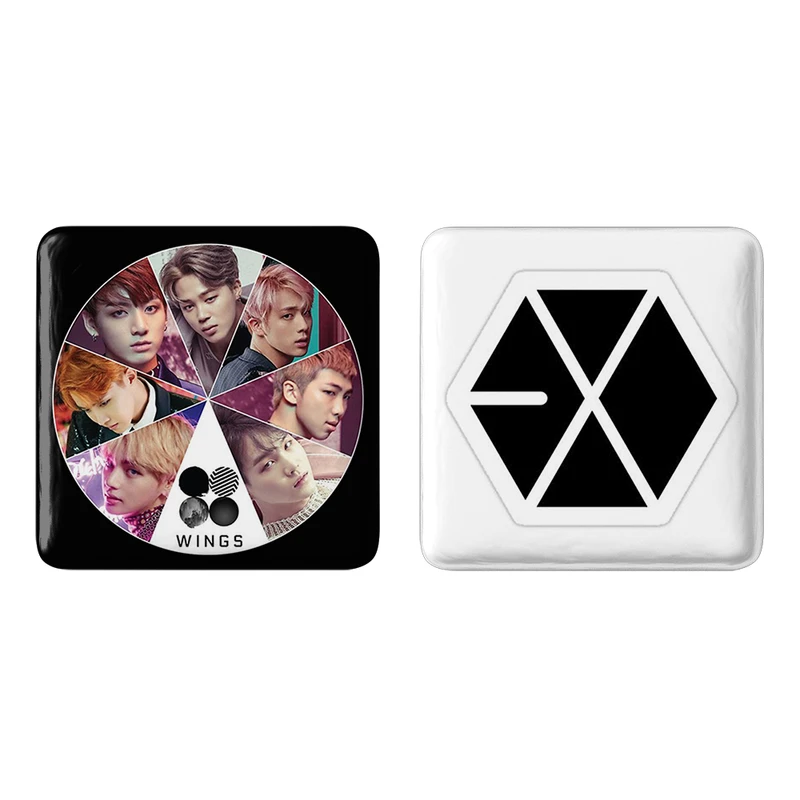 مگنت خندالو مدل گروه اکسو کد 10321027 مجموعه 2 عددی