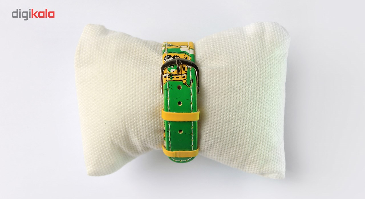 ساعت مچی عقربه ای بچگانه ماهدخت  مدل SpongeBob