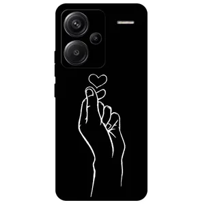 Megafone Heart 7769 Cover For Xiaomi Redmi Note 13 Pro Plus 5G