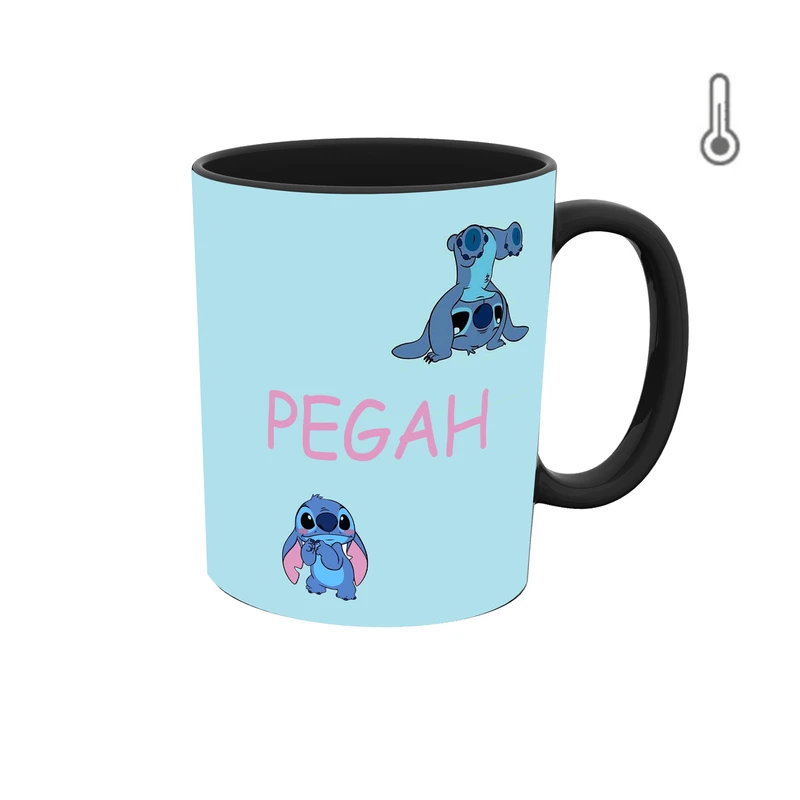 ماگ حرارتی طرح اسم پگاه مدل استیچ