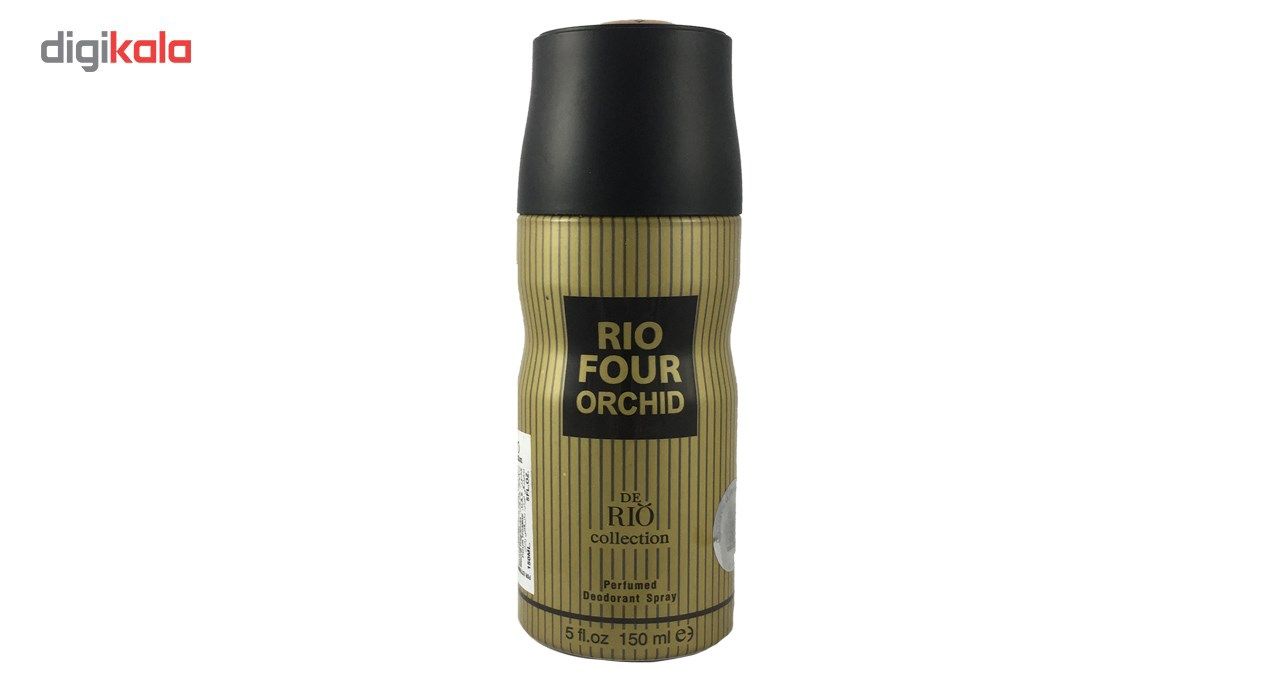 اسپری ضد تعریق مردانه ریو کالکشن مدل Rio Four Orchid حجم 150ml -  - 2