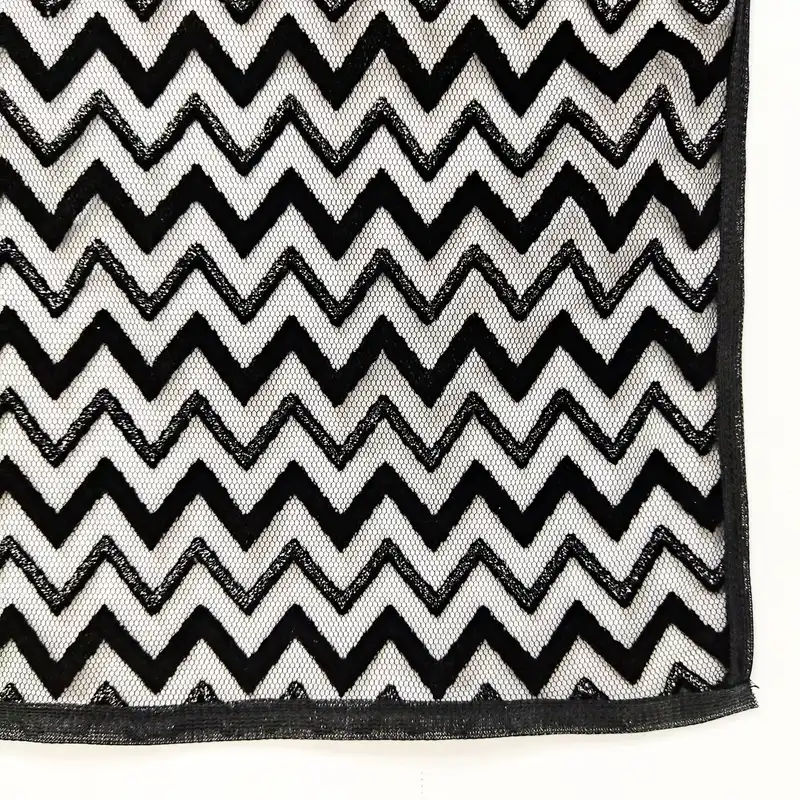 روسری زنانه مدل مینی اسکارف توری زربافت کد 5