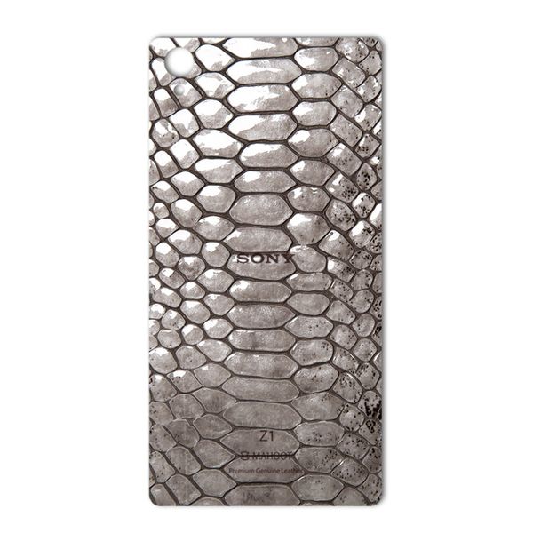 برچسب تزئینی ماهوت مدل Cobra-belly Leather مناسب برای گوشی  Sony Xperia Z1 برچسب تزئینی ماهوت مدل Cobra-belly Leather مناسب برای گوشی  Sony Xperia Z1