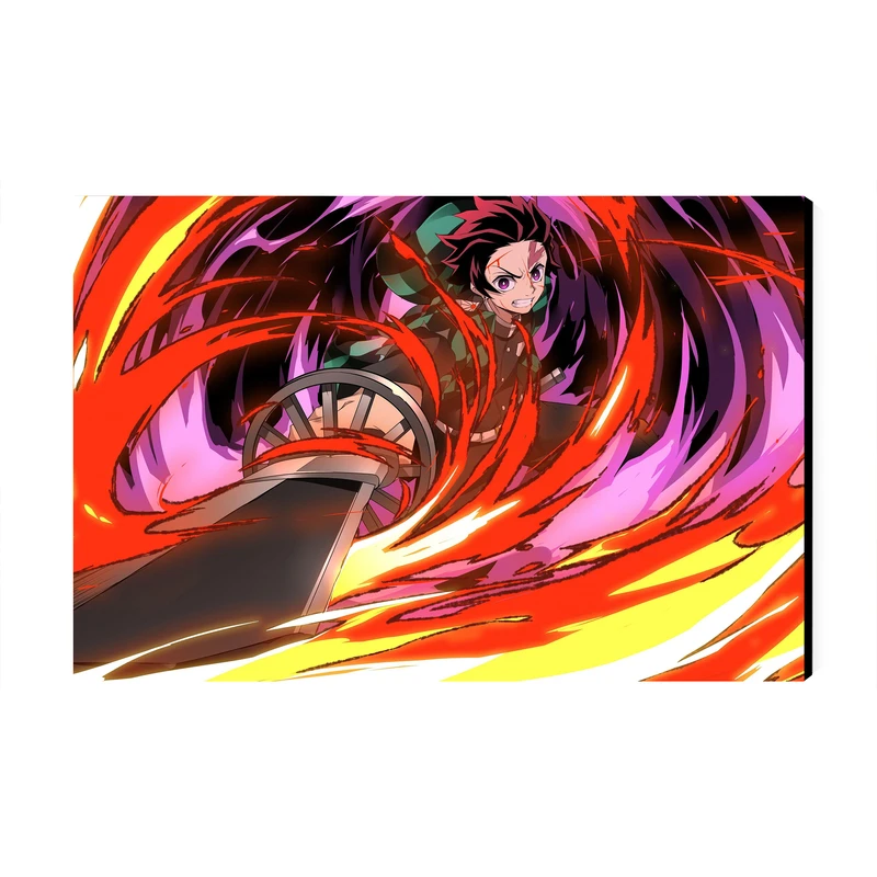 تابلو شاسی عرش مدل انیمه شیطان کش Demon Slayer کد As2573