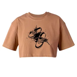 کراپ‌تاپ آستین کوتاه زنانه مدل اسپرت کد K30 K