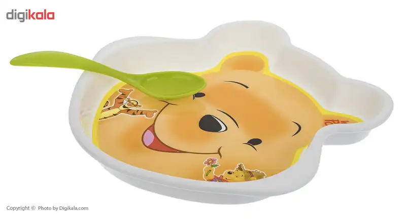 ست 2 تکه غذاخوری کودک پردیس ماهان مدل Pooh