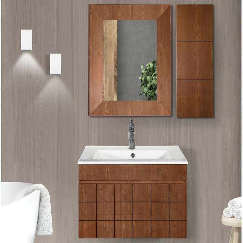ست کابینت و روشویی مدل 1019 به همراه آینه و باکس 