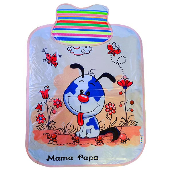 زیرانداز تعویض نوزاد ماما پاپا طرح سگ شیطون کد 266