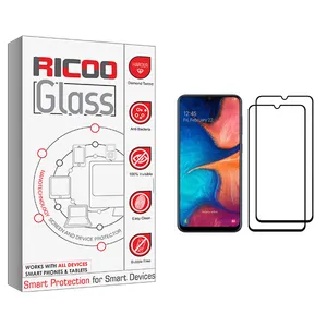 ricoo +HD Screen Protector For Samsung Galaxy A20 Pack Of 2