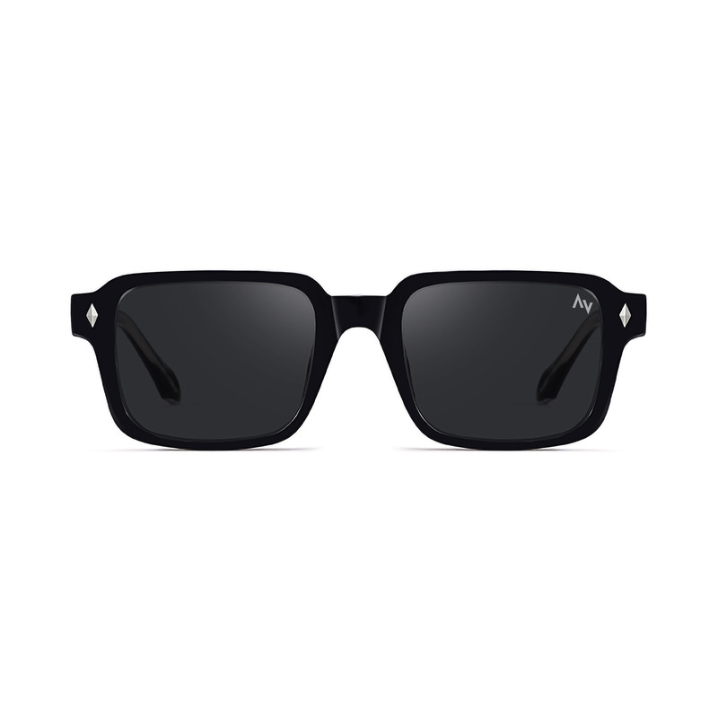 عینک آفتابی مربعی آلبرت وگ مدل SZ8103 Obsidian