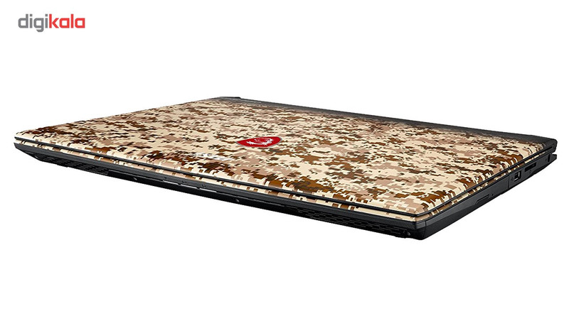 لپ تاپ 15 اینچی ام اس آی مدل GE62 7RE Camo Squad لپ تاپ 15 اینچی ام اس آی مدل GE62 7RE Camo Squad