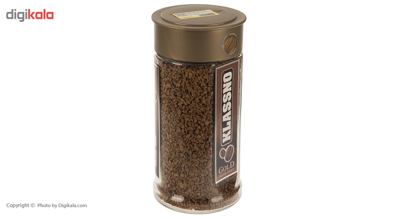 قهوه فوری‌ کلاسنو مدل Gold Freeze Dried مقدار 200 گرم