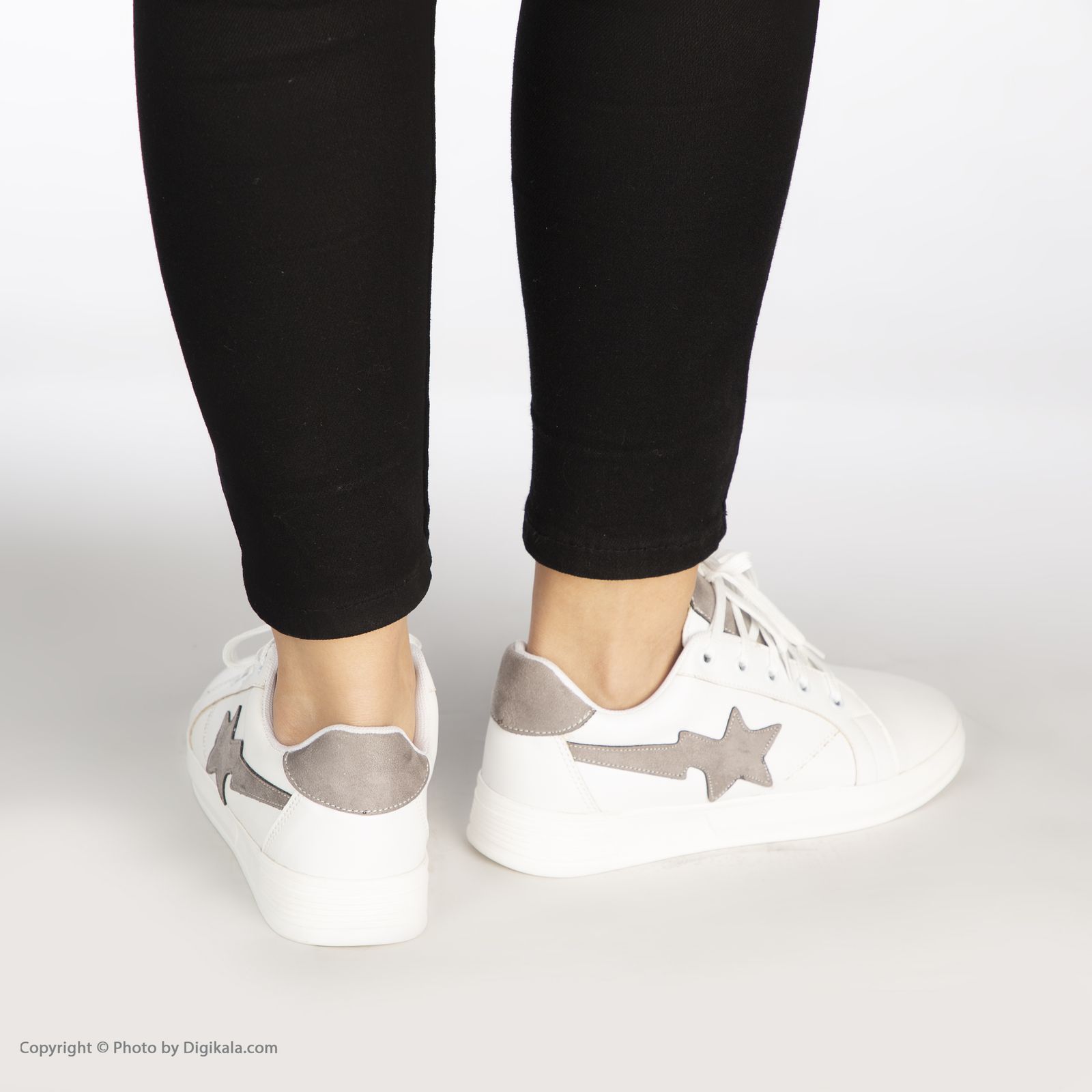 کفش روزمره زنانه کیکی رایکی مدل BB09422WHITE GRAY -  - 8