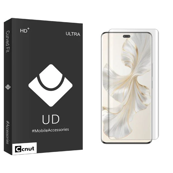 محافظ صفحه نمایش کوکونات مدل UDB UV مناسب برای گوشی موبایل آنر 100 Pro