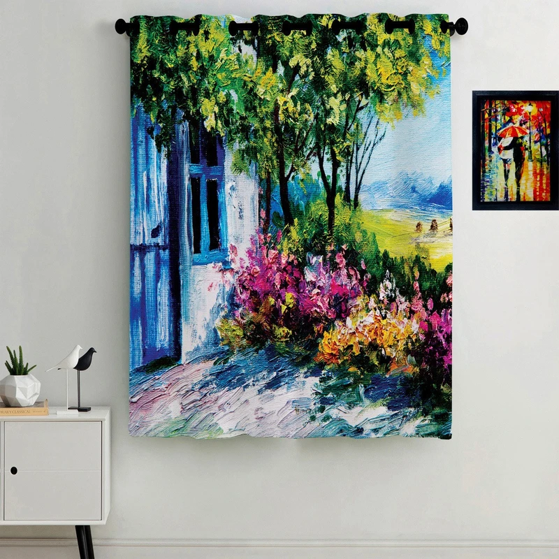 پرده رنس مدل C2-50114 ارتفاع 190 سانتی متر