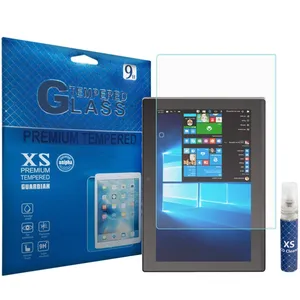 محافظ صفحه نمایش شیشه ای ایکس اس مدل تمپرد مناسب برای تبلت لنوو Miix 320 به همراه اسپری پاک کننده صفحه XS