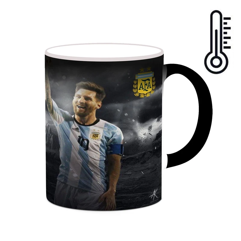 ماگ حرارتی کاکتی طرح Leo Messi لئو مسی مدل mgh42551