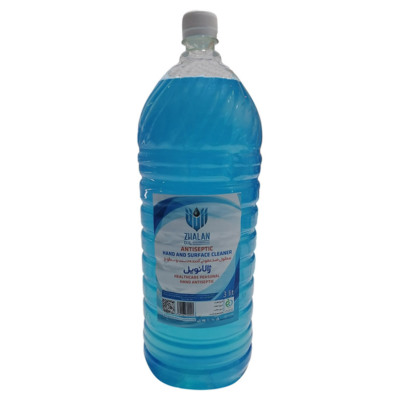 محلول ضد عفونی کننده دست ژالانویل مدل ZDS3000 حجم 3000 میلی لیتر