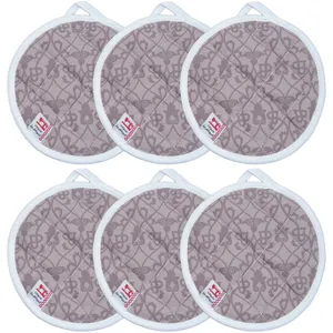 دستگیره منسوجات خسروشاهی برتر مدل  گرد کد DGM161 بسته 6 عددی