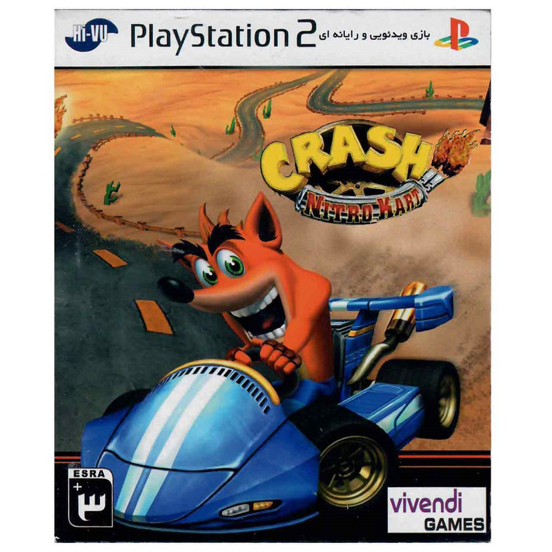 بازی Crash Nitro Kart مخصوص PS2