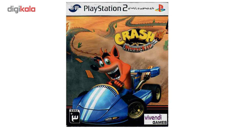 بازی Crash Nitro Kart مخصوص PS2