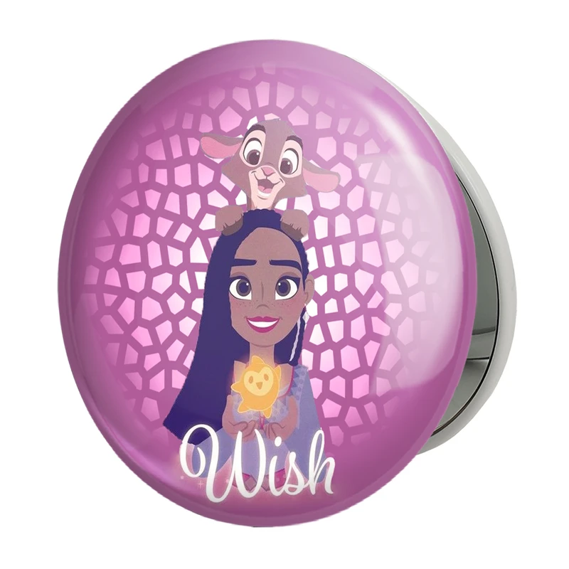 آینه جیبی خندالو طرح آرزو Wish مدل تاشو کد 31181