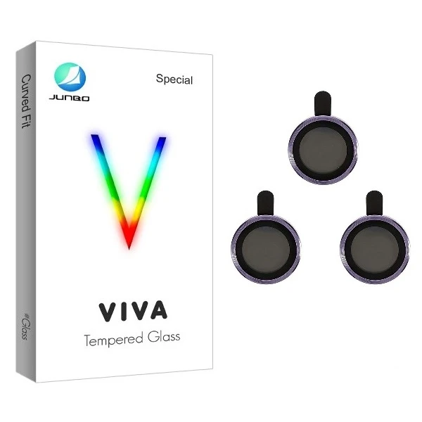 محافظ لنز دوربین جانبو مدل رینگی مناسب برای گوشی موبایل اپل iPhone 12 pro