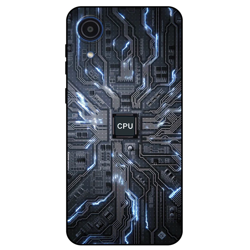 کاور مگافون طرح مدار مدل 8009 مناسب برای گوشی موبایل سامسونگ Galaxy A03 Core       