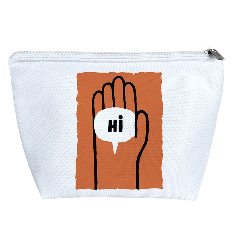 کیف لوازم آرایش دخترانه خندالو مدل سلام کد 7126