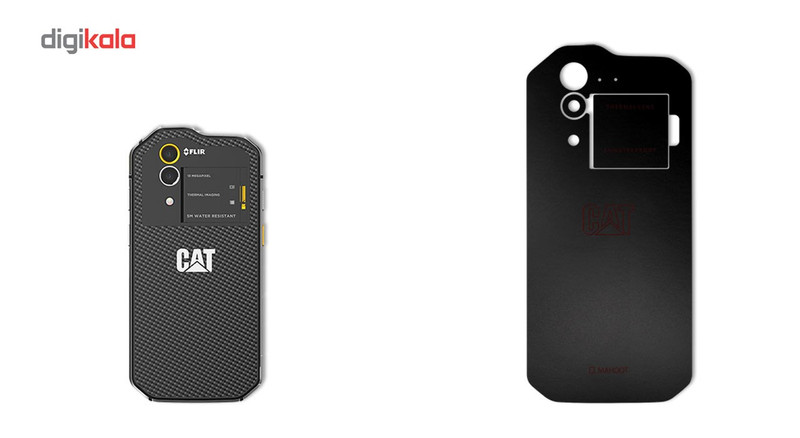 برچسب پوششی ماهوت مدل Black-color-shades Special مناسب برای گوشی CAT S60