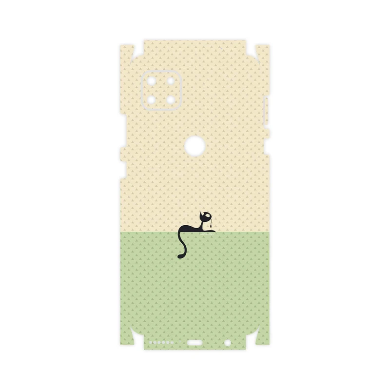 برچسب پوششی ماهوت مدل Minimal Internet Cat Icon-FullSkin مناسب برای گوشی موبایل موتورولا MOTO G 5G