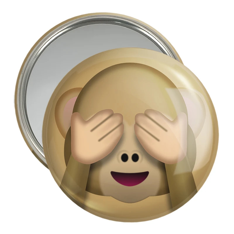 آینه جیبی خندالو مدل ایموجی کد 24664