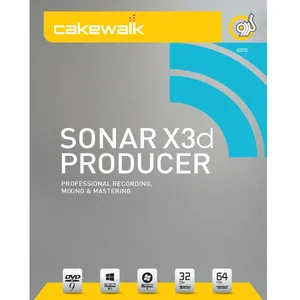 نرم ‏افزار گردو Cakewalk سونار X3d