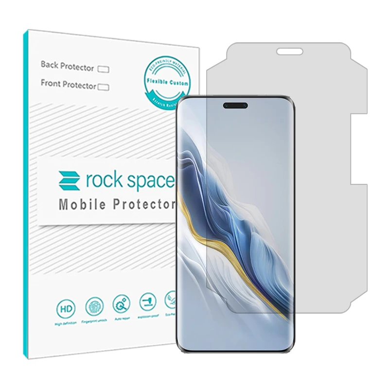 محافظ صفحه نمایش شفاف راک اسپیس مدل HyGEL مناسب برای گوشی موبایل آنر Magic 6 Pro