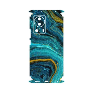 MAHOOT Turquoise marblewith streaks-FullSkin Cover Sticker for Xiaomi 13 Lite