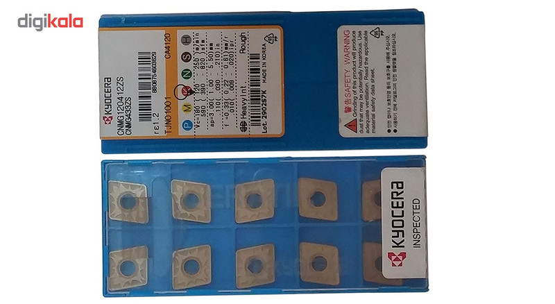 اینسرت کیوسرا مدل CNMG 120412 ZS CA4120 بسته 10 عددی