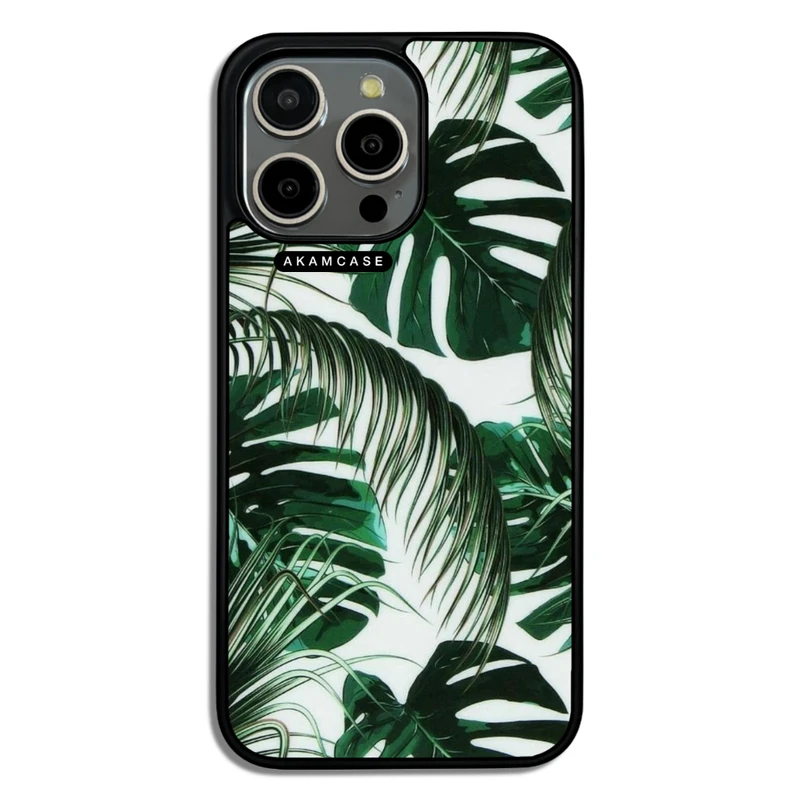 کاور آکام مدل AMC-WA15PROMAX-LEAVES-21 مناسب برای گوشی موبایل اپل iPhone 15 Pro Max