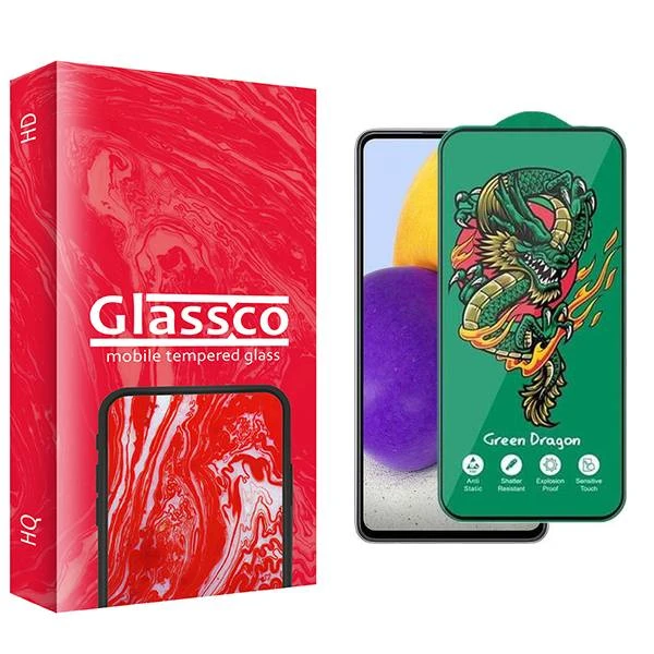 محافظ صفحه نمایش گلس کو مدل CGo1 Green_Dragon مناسب برای گوشی موبایل سامسونگ Galaxy A72
