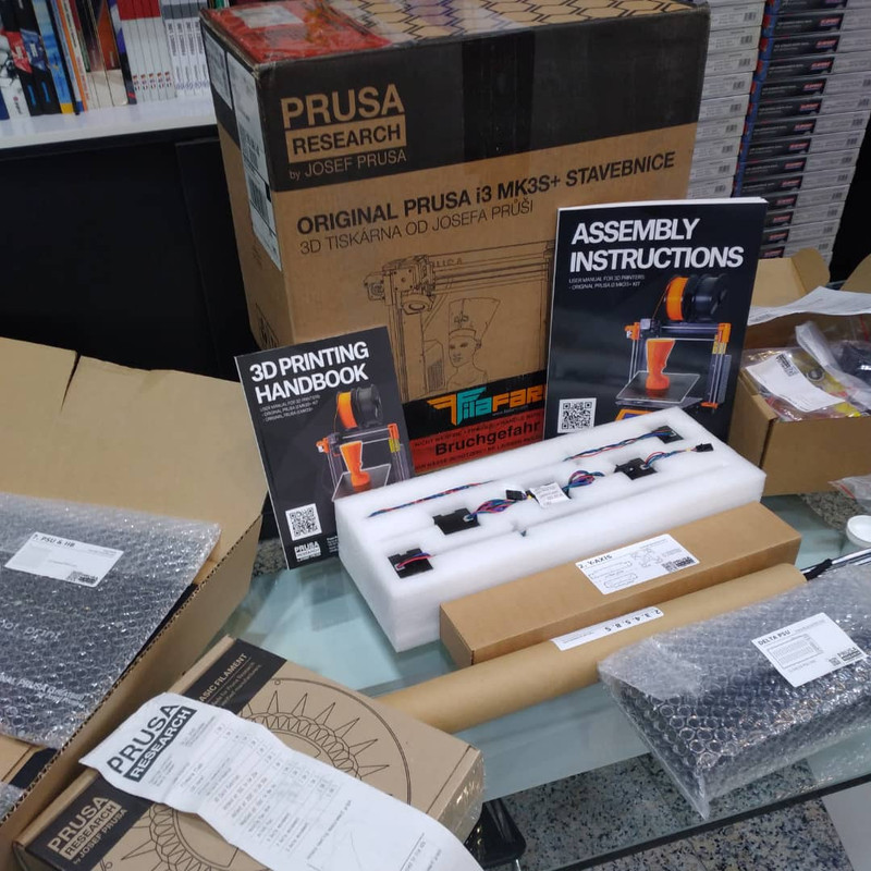 پرینتر سه بعدی پروسا مدل Original Prusa i3 MK3S + Kit