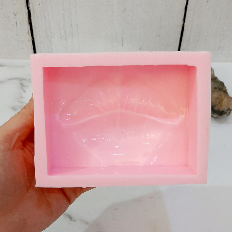 قالب شمع مدل کتیبه طرح لب