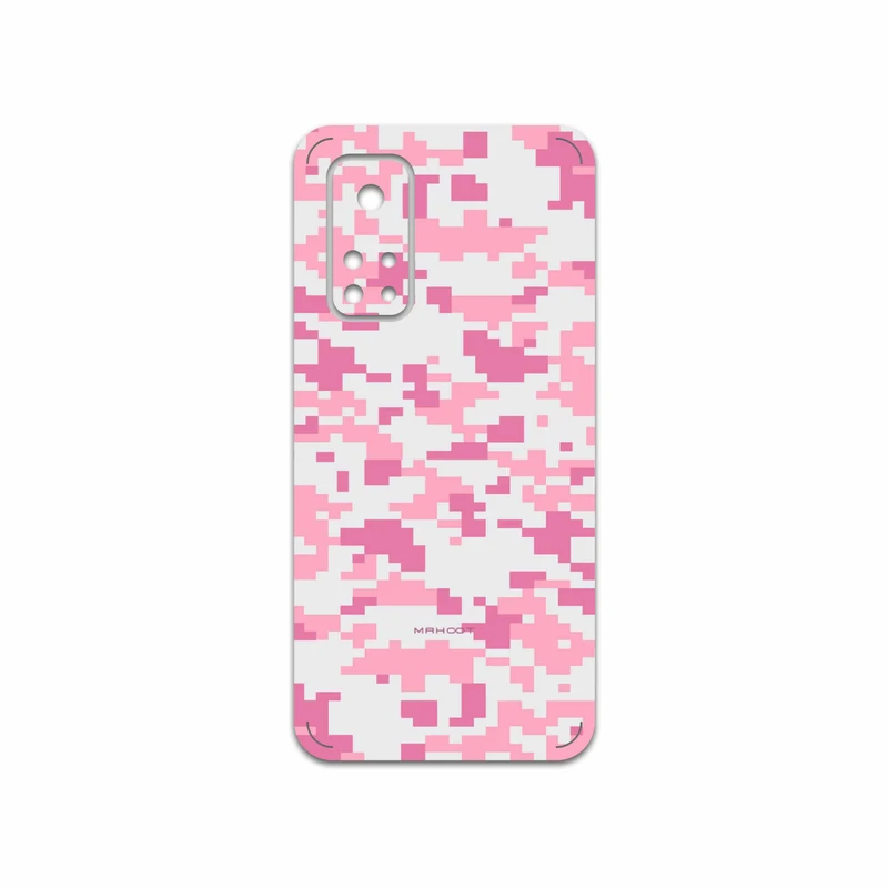 برچسب پوششی ماهوت مدل Army-Pink-pixel مناسب برای گوشی موبایل شیائومی Mi 10T Pro 5G