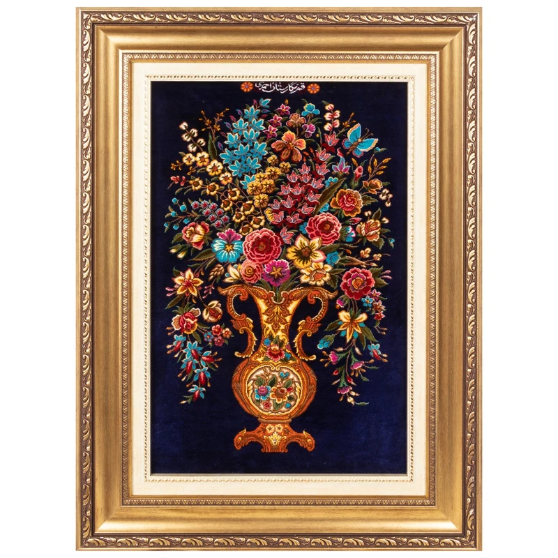 تابلو فرش دستباف سی پرشیا طرح گلدانی کد 904177