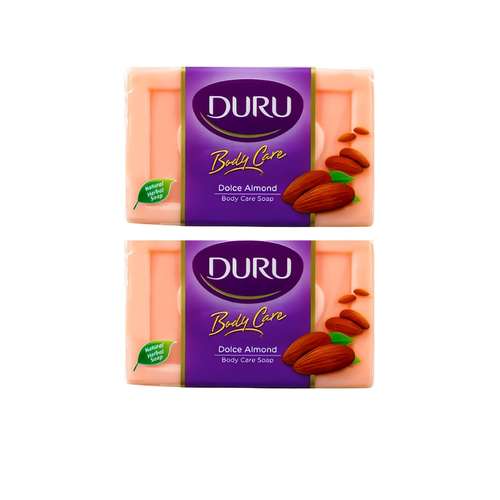 صابون شستشو دورو مدل بادام تحت لیسانس وزن150 گرم مجموعه 2 عددی