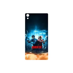 MAHOOT Residentevil Game Series Cover Sticker for Huawei Ascend P7