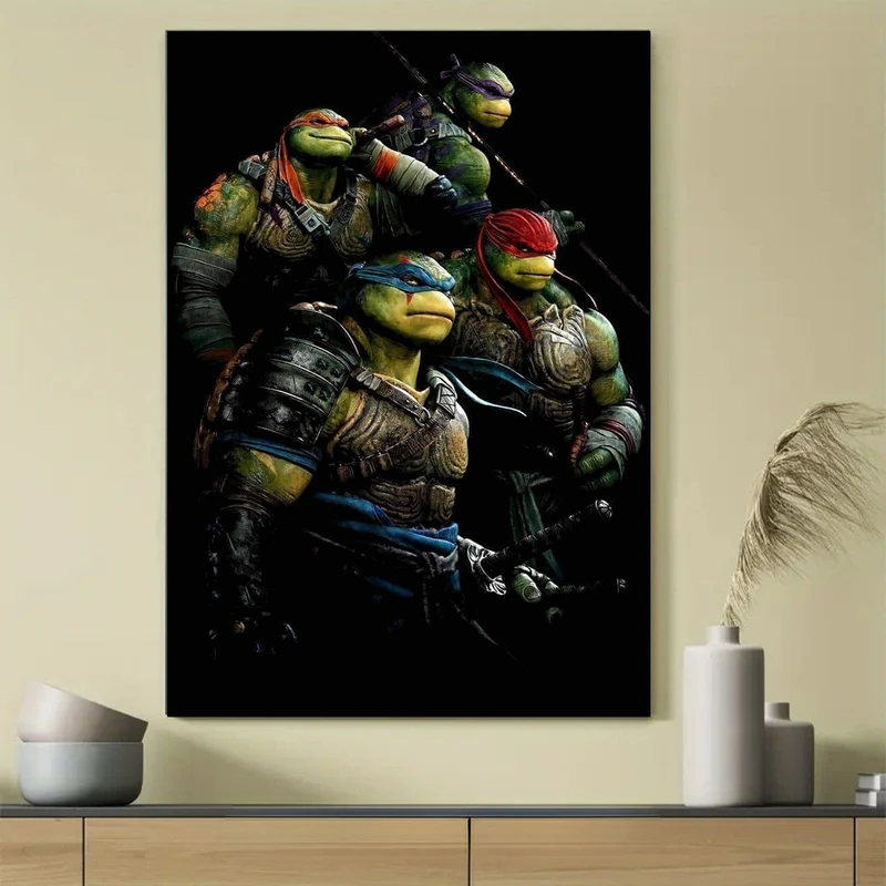 تابلو شاسی مدل انیمیشن لاکپشت های نینجا کد 5124